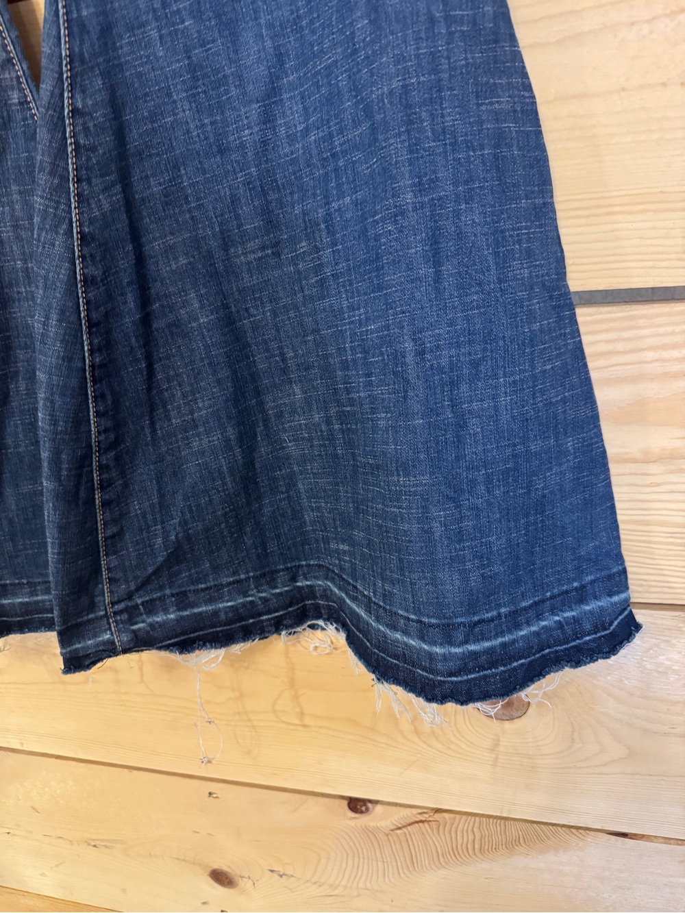 Free People Just Float On Button Fly Extreme Flare Jeans Size 31 Bell Bottom - Picture 9 of 12